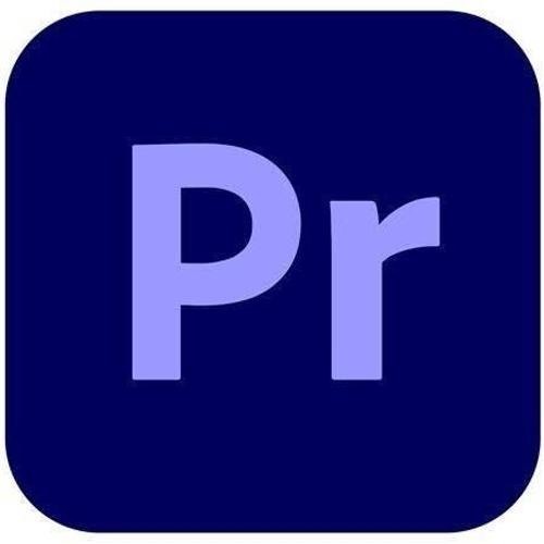 Adobe Premiere Pro 2023 Multilingue - Montage Vidéo - Software License