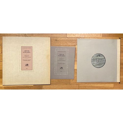 Artur Schnabel-Beethoven-Concerto N°1-33 T Vinyle (Voir Détails Plus Bas)