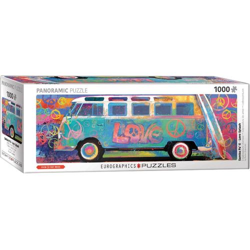 Eurographics Puzzle Samba Pa' Ti - Love Bus Vw Panorama - 1000 Pièces