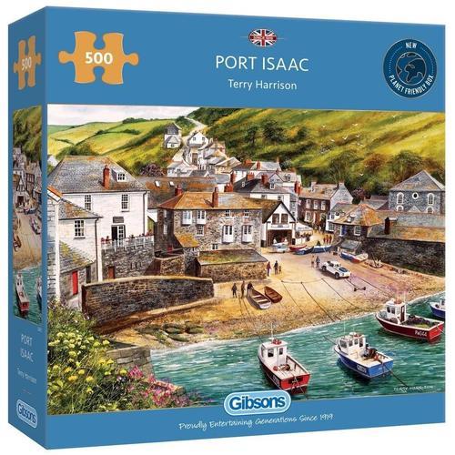 Puzzle Gibsons Port Isaac - Terry Harrison (500 Pièces)