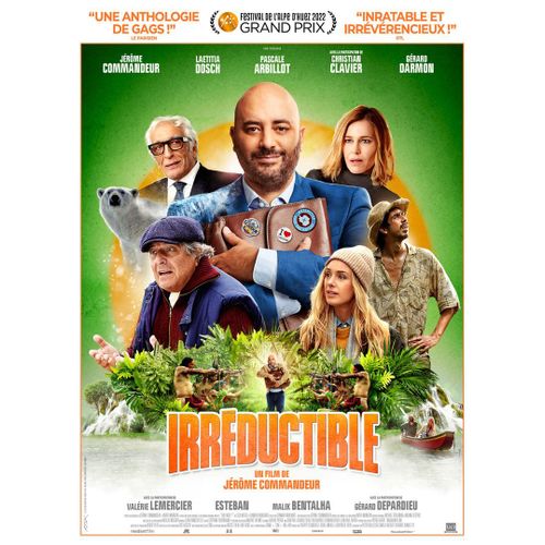 Irréductible - Affiche Originale De Cinéma - Format 120x160 Cm - Un Film De Jérôme Commandeur Avec Christian Clavier, Gérard Darmon, Manon Maindivide, Laetitia Dosch, Pascale Arbillot - Année 2022