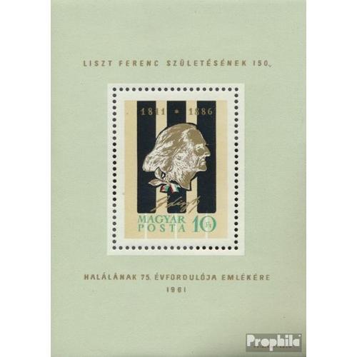 Hongrie Mer.-No.: Bloc 32a (Complète Edition) Neuf Avec Gomme Originale 1961 Anniversaire Franz Liszt