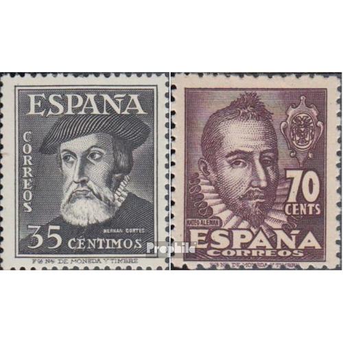 Espagne 953-954 (Complète Edition) Neuf Avec Gomme Originale 1948 Cortes Et Aleman