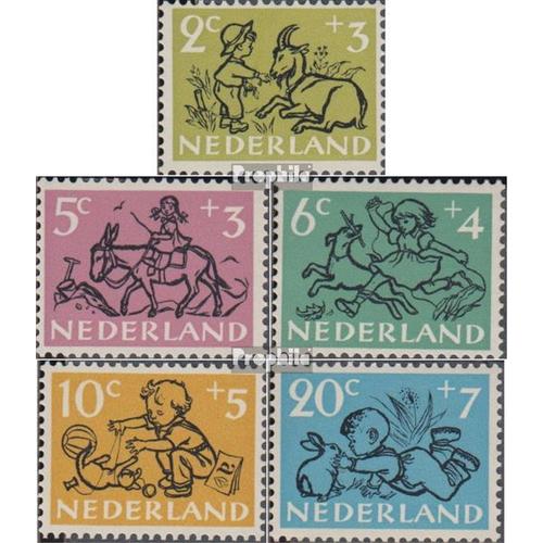 Pays-Bas 601-605 (Complète Edition) Neuf Avec Gomme Originale 1952 Voor Het Enfant