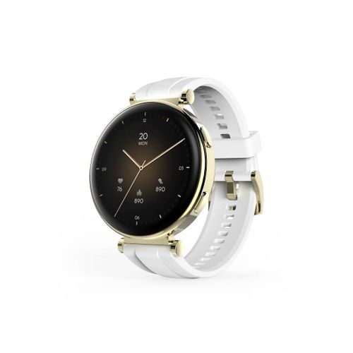 Montre Intell. "7000", Amoled 1,32", Fonct. Tél., Étanche, Rde, Dorée