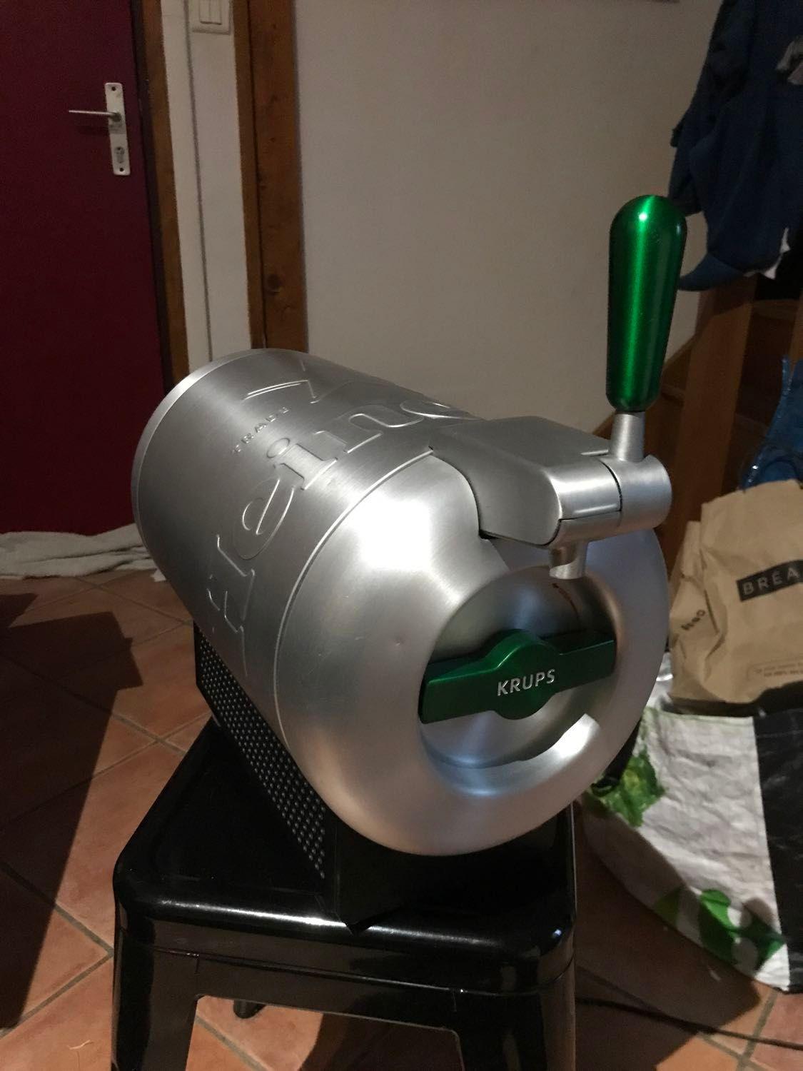 The Sub Metal de Krups : la pompe à bière compacte