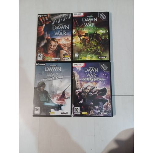 Jeux Pc Dawn Of War Warhammer 40k + 3 Extensions