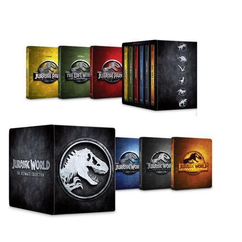 Jurassic World 4k Steelbook Coffret 1 6 Blu-Ray