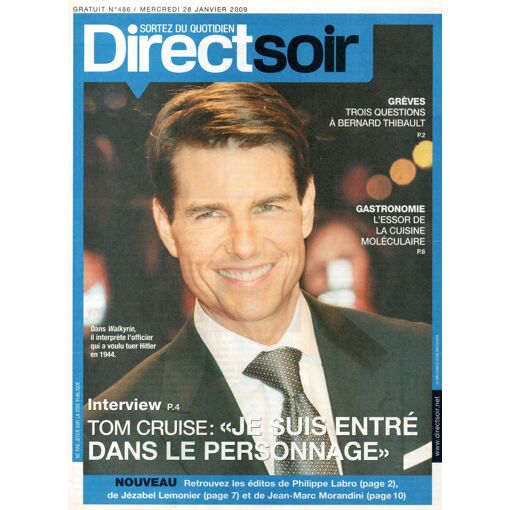 Quotidien Direct Soir N 486 : Tom Cruise