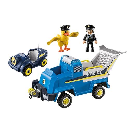 Playmobil camion de police lumineux et sonore - Playmobil