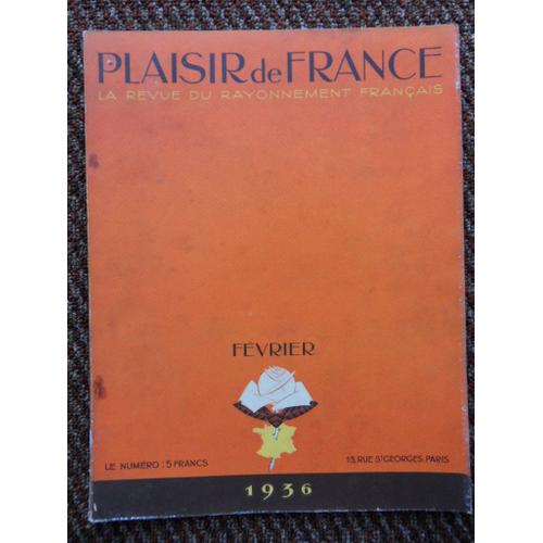 Plaisir De France N°17-Fevrier 1936