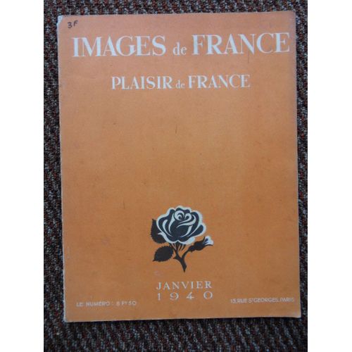 Images De France Janvier 1940  N° 64 : Plaisir De France Janvier 1940