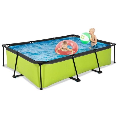 EXIT Lime Piscine 300x200x65cm avec pompe de filtration - vert