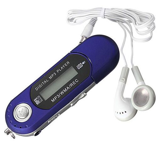 Câble Mini Lecteur MP3 USB – Avec Flash LCD – Occasion Parfait état