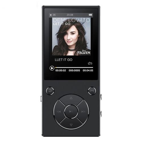 Lecteur vidéo Bluetooth MP3 MP4 8 Go Carte TF Musique audio Haut-parleur intégré Radio FM Ebook, Noir
