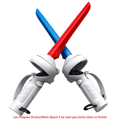 Kit D'accessoire Jeu De Beat Saber Pour Manette De Jeu Oculus/Meta Quest 2vr