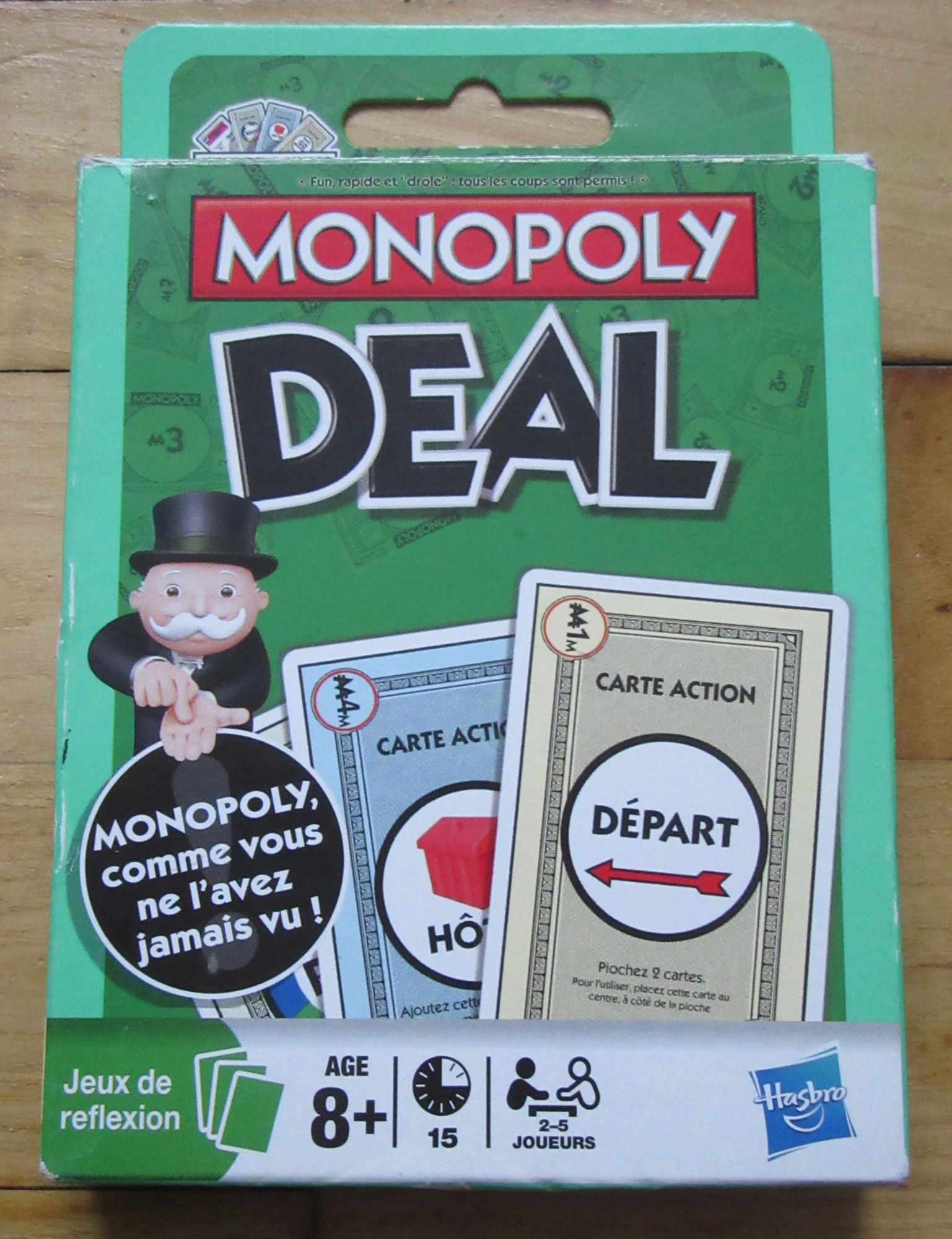 Hasbro Jeu de Cartes Monopoly Deal - Jeux classiques - Achat & prix