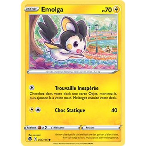 Emolga - 054/195 - Tempête Argentée
