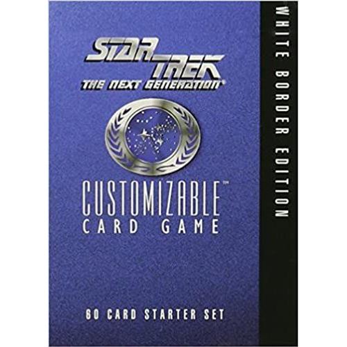 Star Trek The Next Generation Customizable Card Game (60 Cartes) White Border Edition