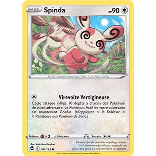 Spinda - 141/195 - Tempête Argentée