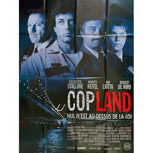 Copland (Cop Land) - Véritable Affiche De Cinéma Pliée - Format 120x160 Cm - De James Mangold Avec Sylvester Stallone, Robert De Niro, Harvey Keitel, Ray Liotta - 1997