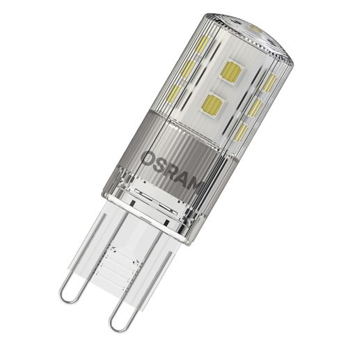 Osram Lampe Led Pin Dimmable Avec Culot G9, Blanc Chaud (2700k), 350 Lumens, Verre Clair, Paquet Individuel