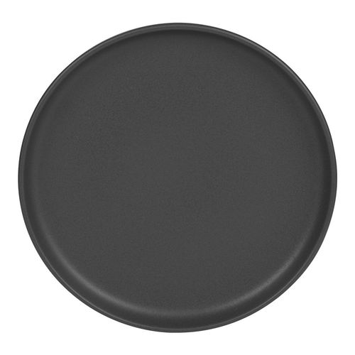 Assiette Plate 26 Cm Uno Noire (Lot De 6)