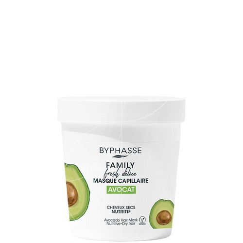 Byphasse - Masque Fresh Délice Avocat Cheveux Secs Nutritif - 250ml 