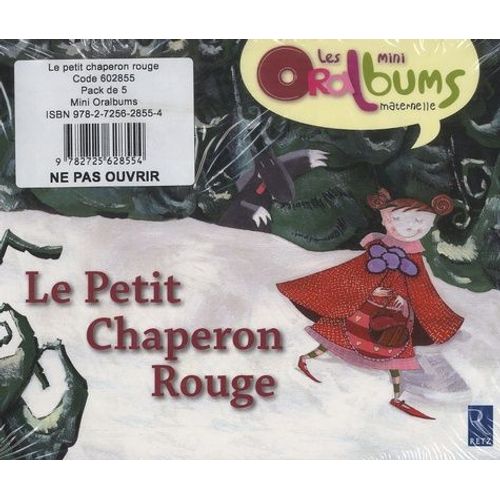 Le Petit Chaperon Rouge - Pack De 5 Mini Oralbums