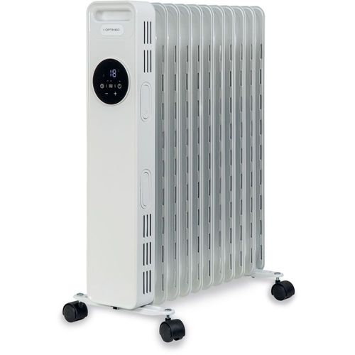 Radiateur Bain D'huile Optimeo Oce-d01-2000 Blanc 2000w