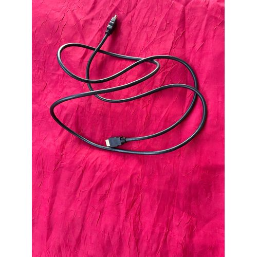 Cable HDMI noir haute vitesse avec ethernet, 180 cm