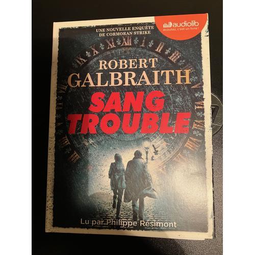 Audiolib Sang Trouble De Robert Galbraith