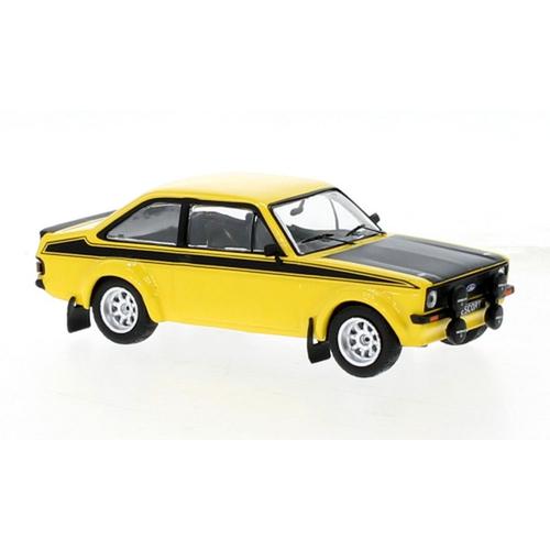 Ford Escort Mk Ii Rs 1800 Jaune / Noire 1976 1/43 Ixo-Ixo