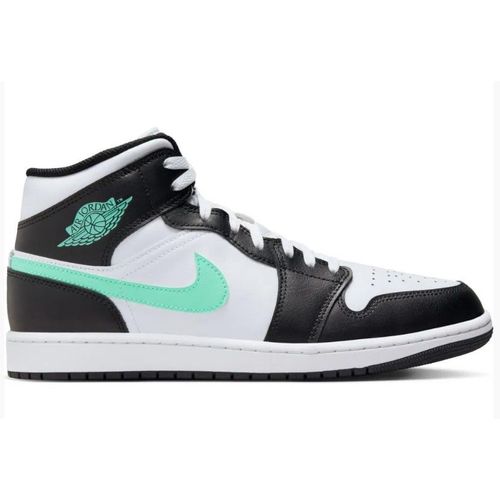 Chaussures Nike Air Jordan 1 Mid Blanche