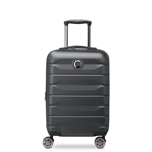 DELSEY PARIS -AIR ARMOUR - Valise rigide cabine slim - 55x40x20 cm - 34 litres - S - Noir