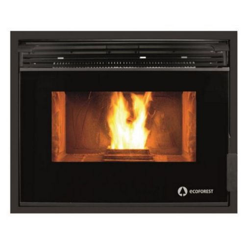 Ecoforest - Insert à granulés de bois 12kw noir 20730