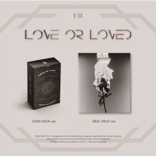 B.I - Love Or Loved Part.1 - Random Cover - Ea. W/Unique Items [Compact Discs] Asia - Import