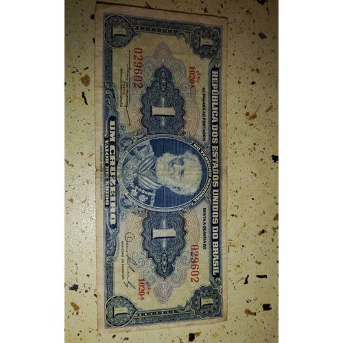 Billet 1 Cruzeiro Brasil (Brésil) 