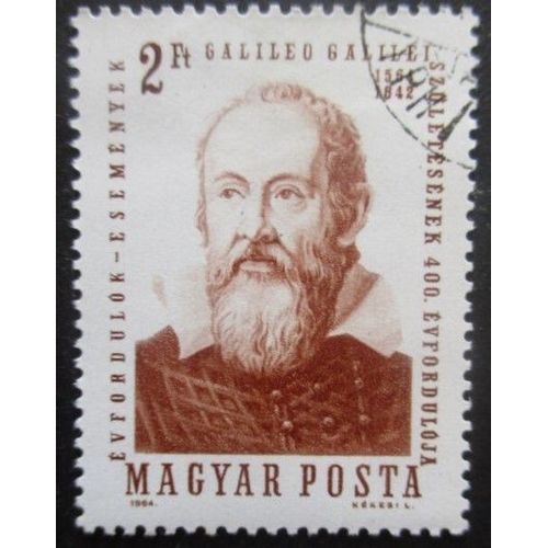 Hongrie N°1641 Galilée Oblitéré