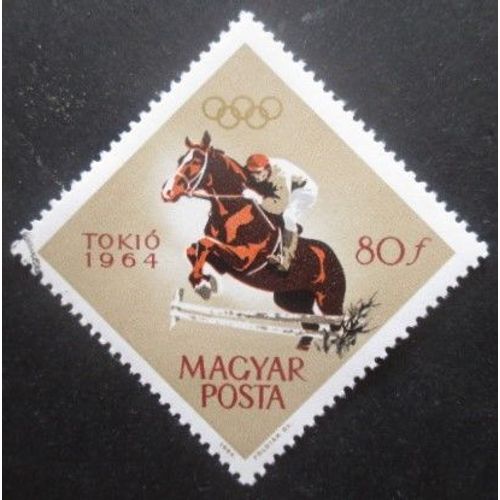 Hongrie N°1652 Jeux Olympiques De Tokyo 1964 Oblitéré