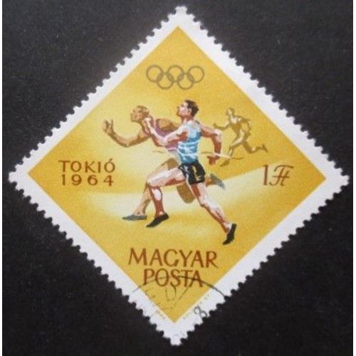 Hongrie N°1653 Jeux Olympiques De Tokyo 1964 Oblitéré