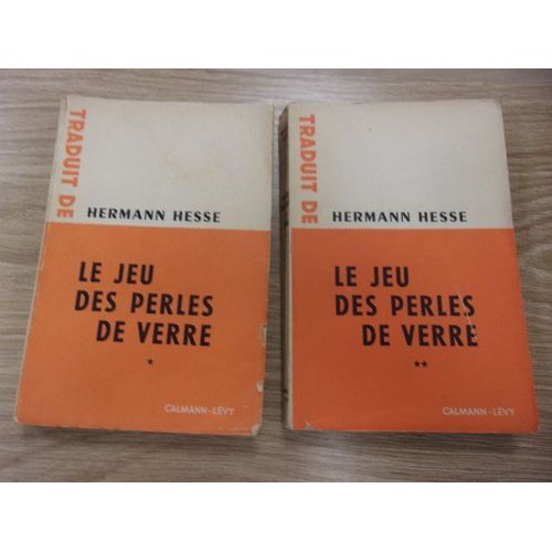 Le Jeu Des Perles De Verre (2 Volumes)