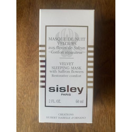 Sisley Masque De Nuit Velours Aux Fleurs De Safran 