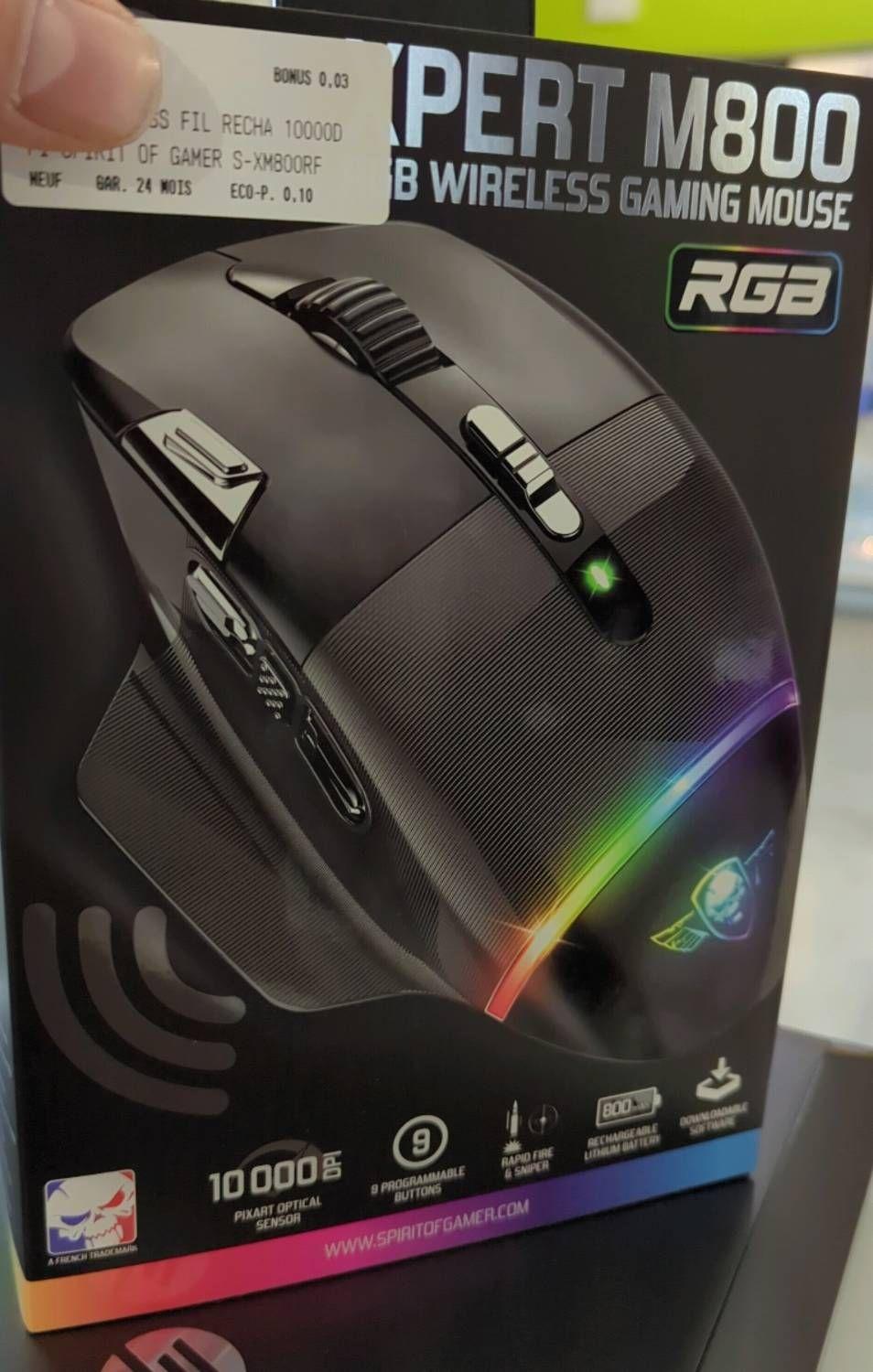 Advance Souris Sans Fil Xpert - M800 (RGB)