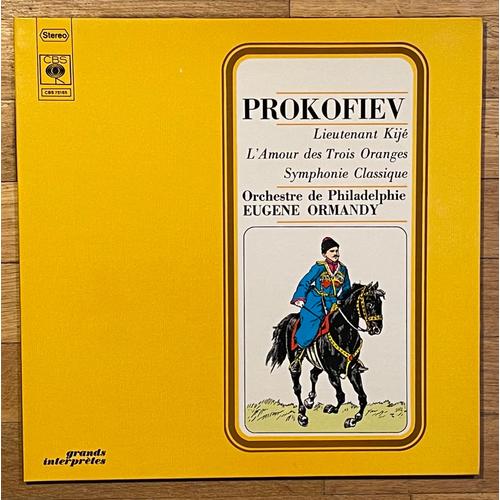 Prokofiev-Eugene Ormandy/33t (Voir Détails Plus Bas)