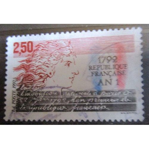 1992. F2771: 1792, An I De La République Française.