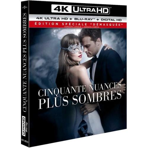 Cinquante Nuances Plus Sombres - 4k Ultra Hd + Blu-Ray + Digital Hd - Édition Spéciale - Version Non Censurée + Version Cinéma