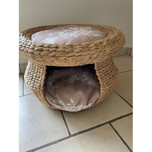 Panier Chat En Osier
