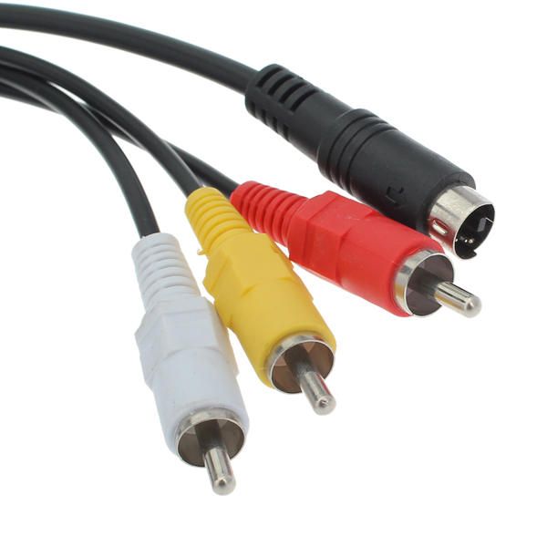 Cable TV vido AV pour camscope appareil photo numrique So... - 2