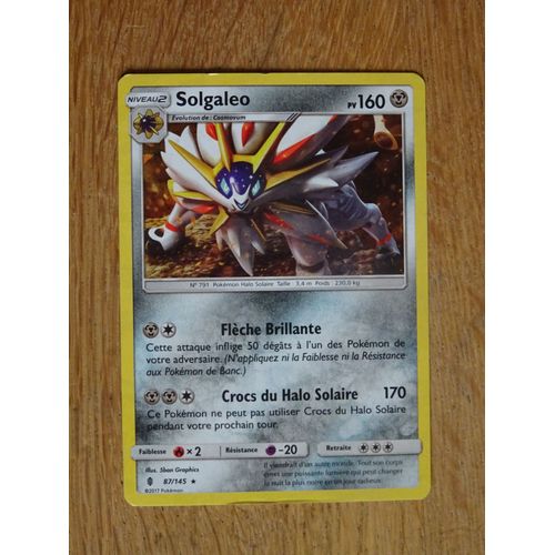 Solgaleo Holo Rare 87/145